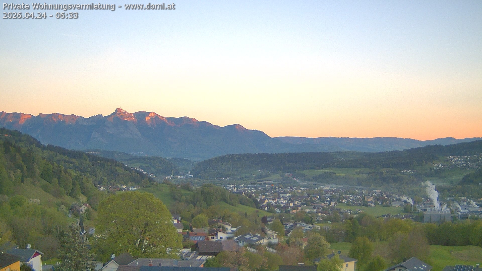 Archiv Foto Webcam Ausblick von Gampelün bei Frastanz