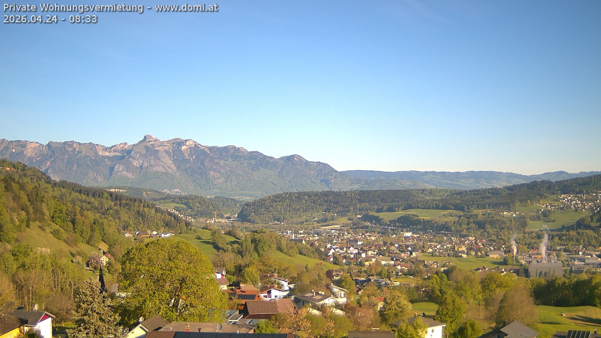 Archiv Foto Webcam Ausblick von Gampelün bei Frastanz