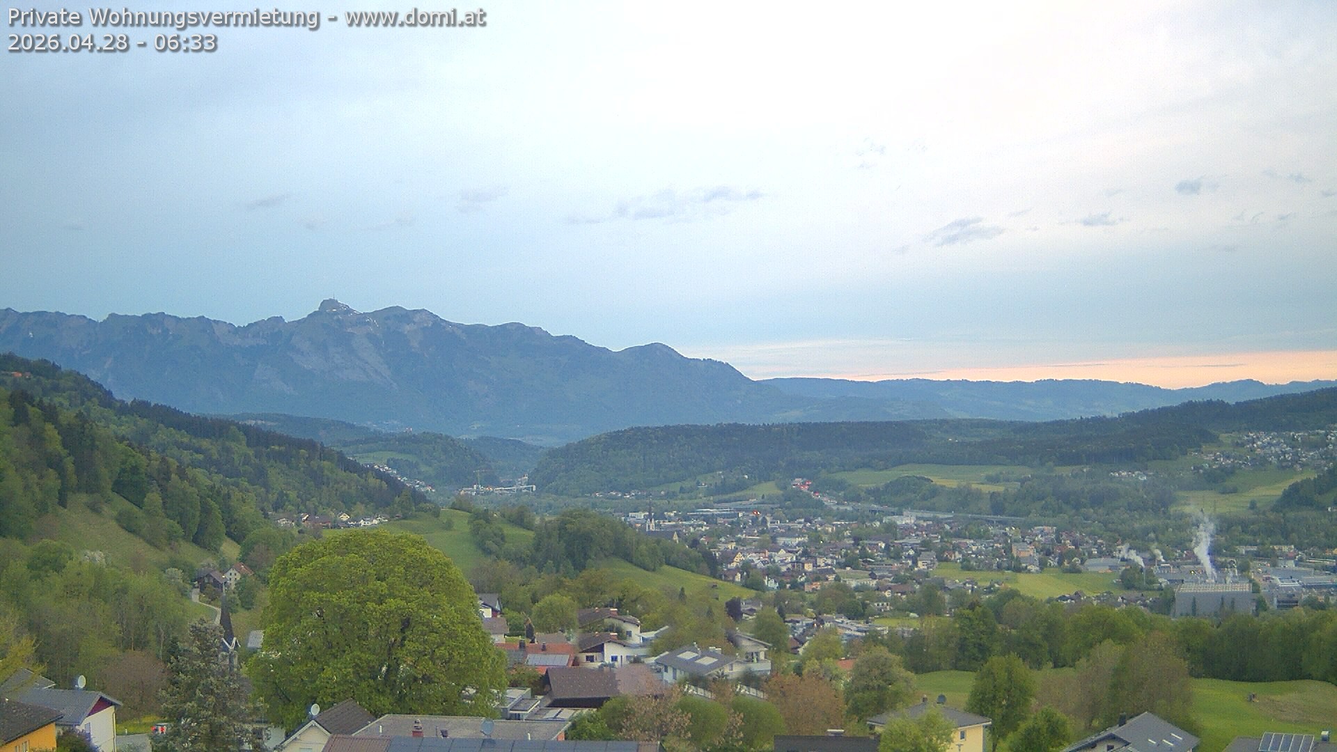 Archiv Foto Webcam Ausblick von Gampelün bei Frastanz