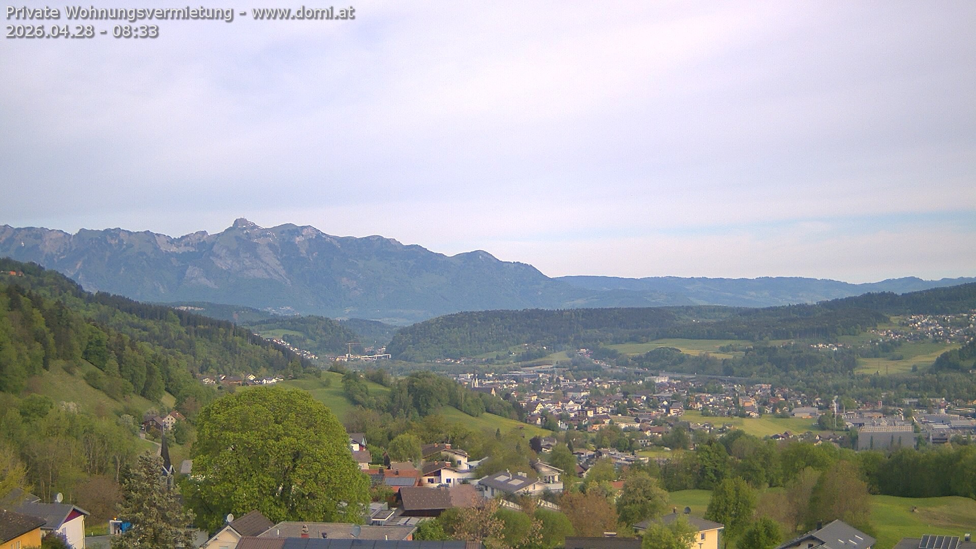 Archiv Foto Webcam Ausblick von Gampelün bei Frastanz