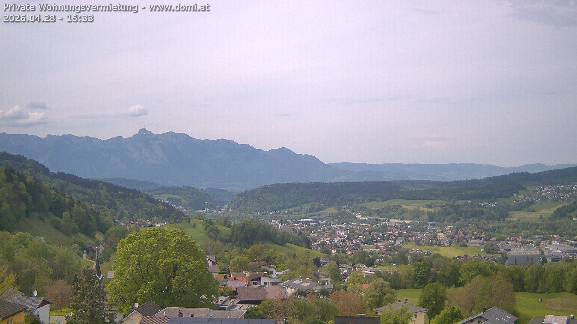 Archiv Foto Webcam Ausblick von Gampelün bei Frastanz
