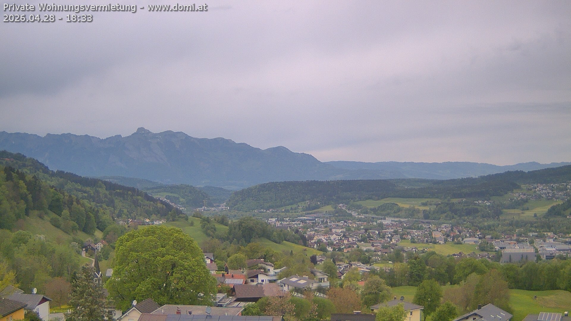 Archiv Foto Webcam Ausblick von Gampelün bei Frastanz