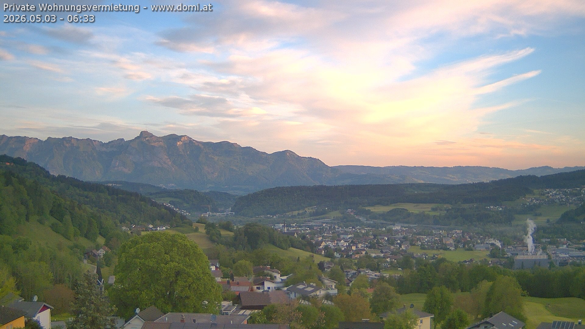 Archiv Foto Webcam Ausblick von Gampelün bei Frastanz