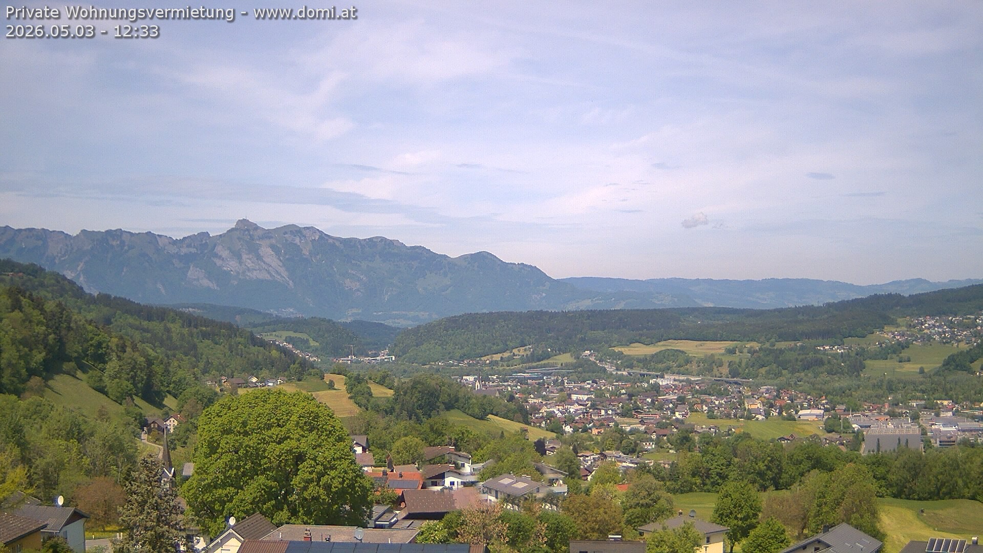 Archiv Foto Webcam Ausblick von Gampelün bei Frastanz