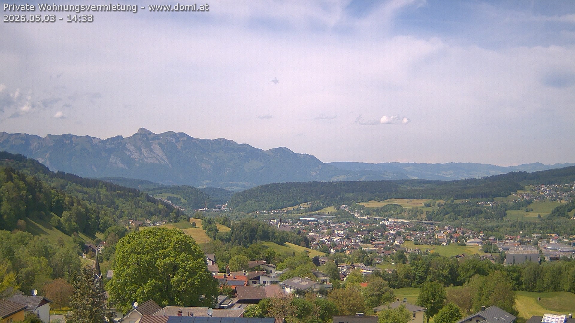 Archiv Foto Webcam Ausblick von Gampelün bei Frastanz