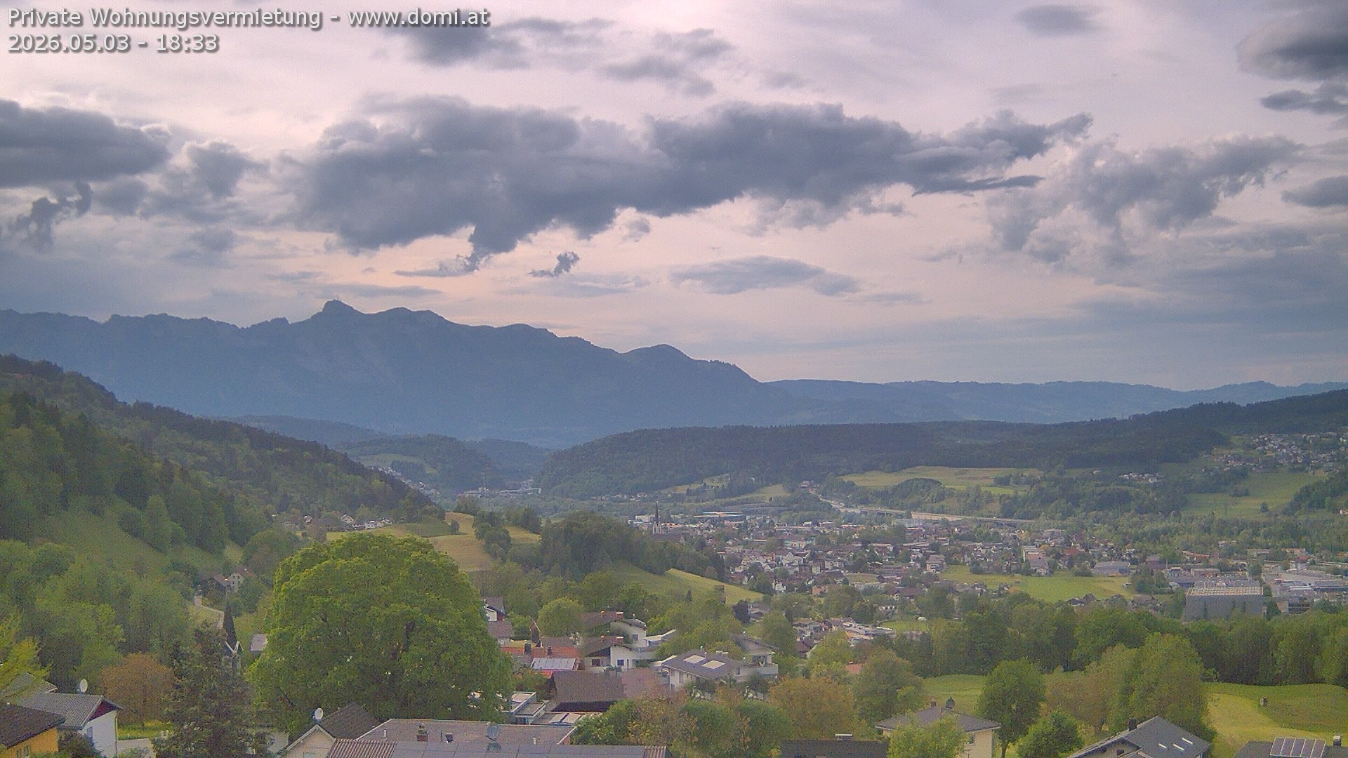 Archiv Foto Webcam Ausblick von Gampelün bei Frastanz