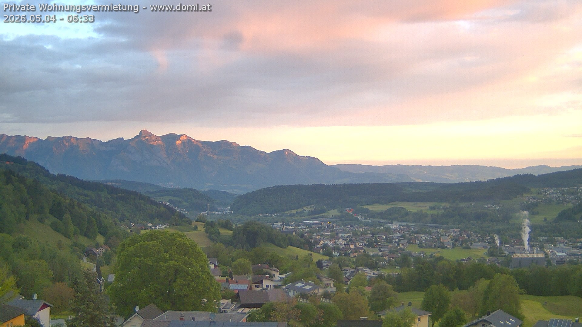 Archiv Foto Webcam Ausblick von Gampelün bei Frastanz