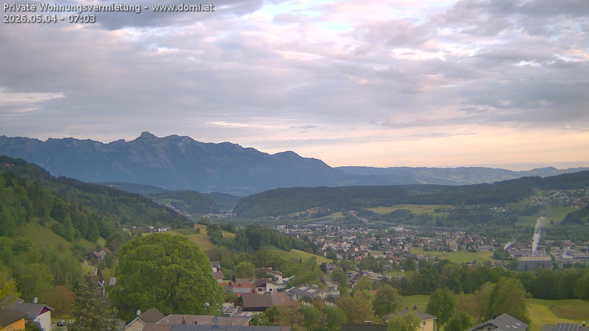 Archiv Foto Webcam Ausblick von Gampelün bei Frastanz