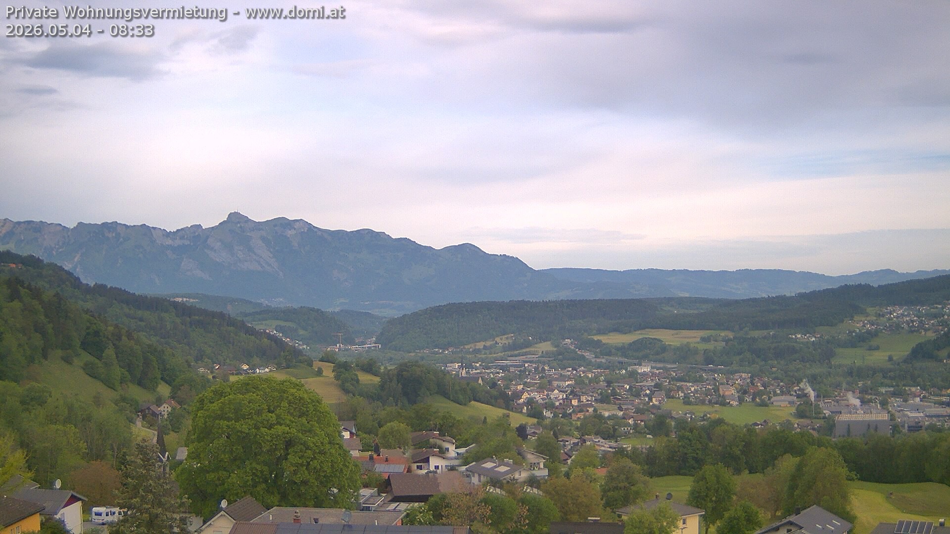 Archiv Foto Webcam Ausblick von Gampelün bei Frastanz