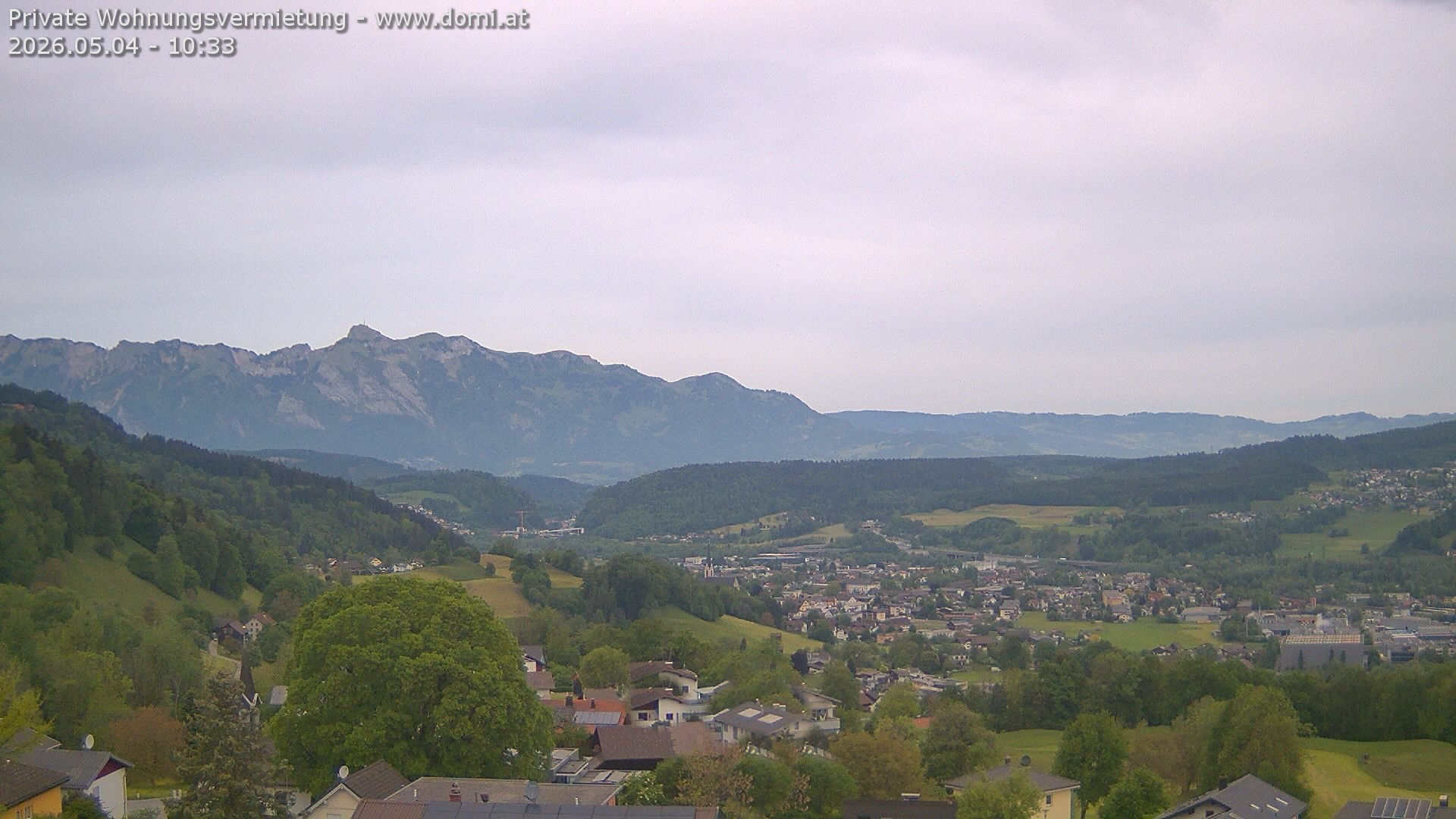 Archiv Foto Webcam Ausblick von Gampelün bei Frastanz