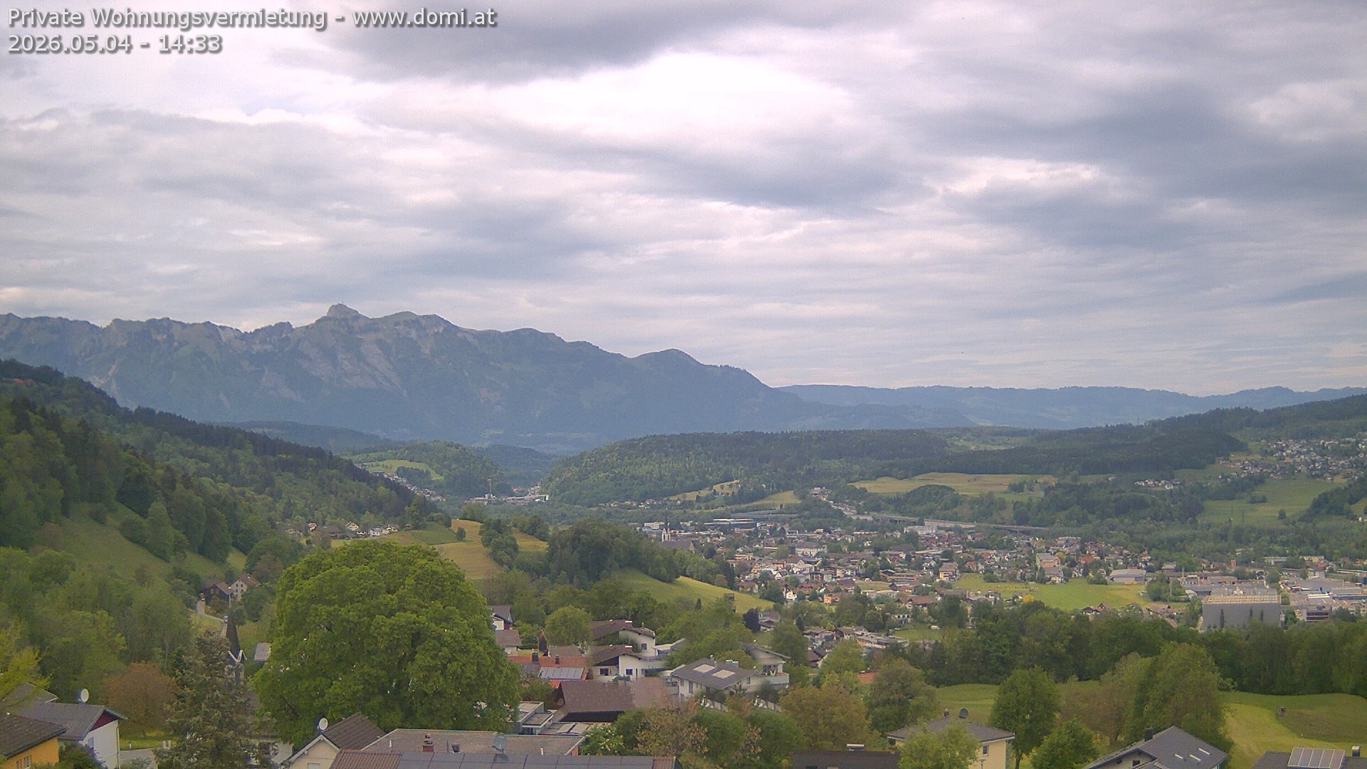 Archiv Foto Webcam Ausblick von Gampelün bei Frastanz