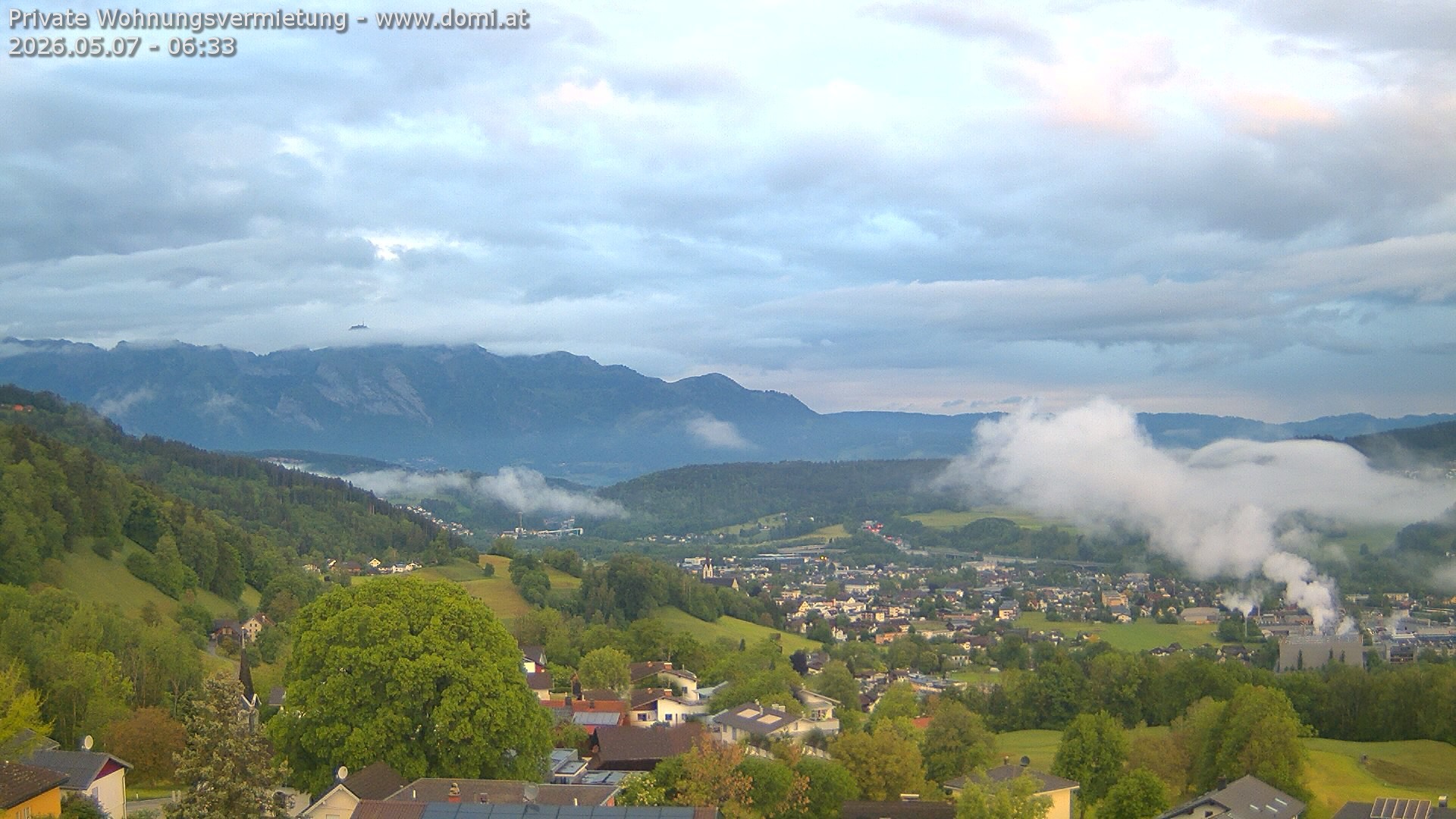 Archiv Foto Webcam Ausblick von Gampelün bei Frastanz
