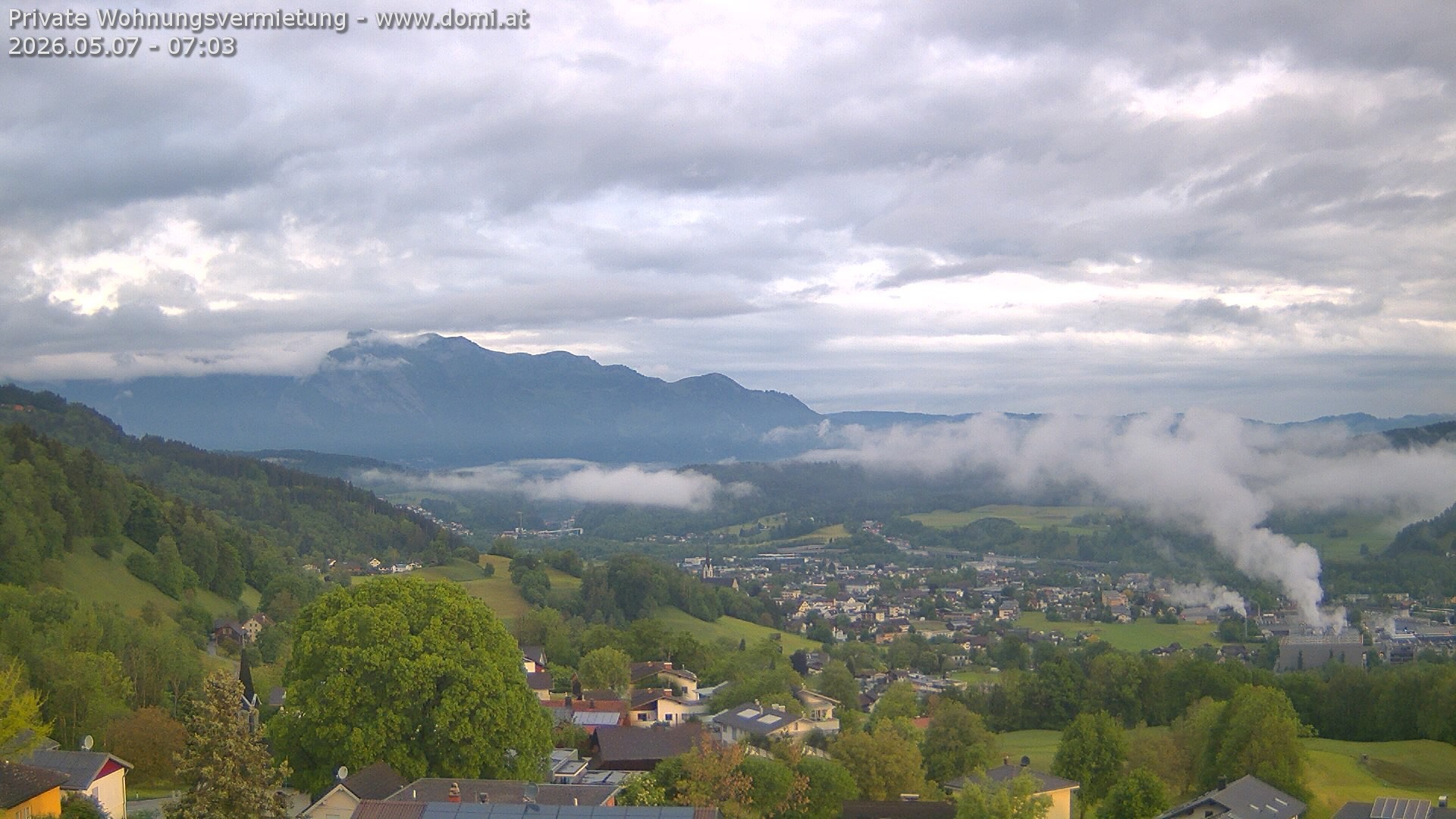 Archiv Foto Webcam Ausblick von Gampelün bei Frastanz