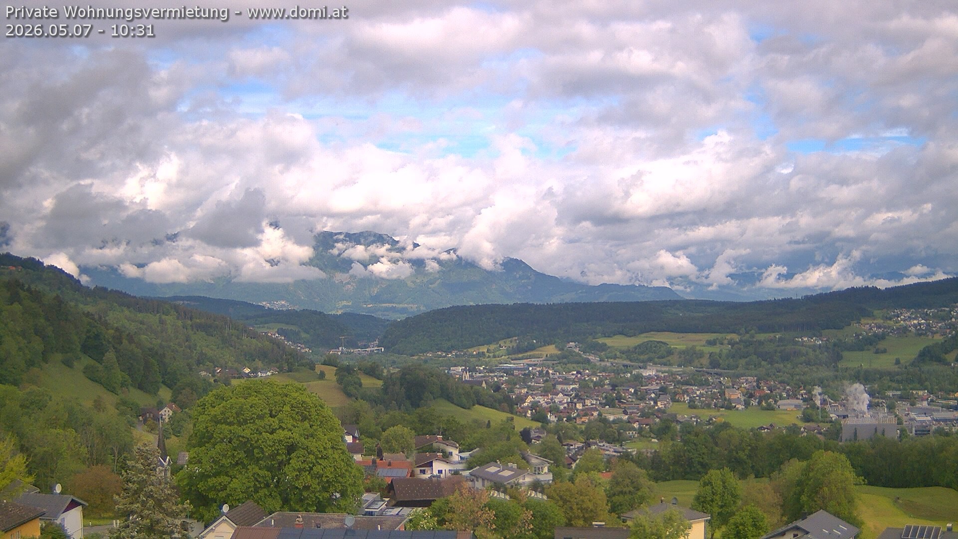 Archiv Foto Webcam Ausblick von Gampelün bei Frastanz