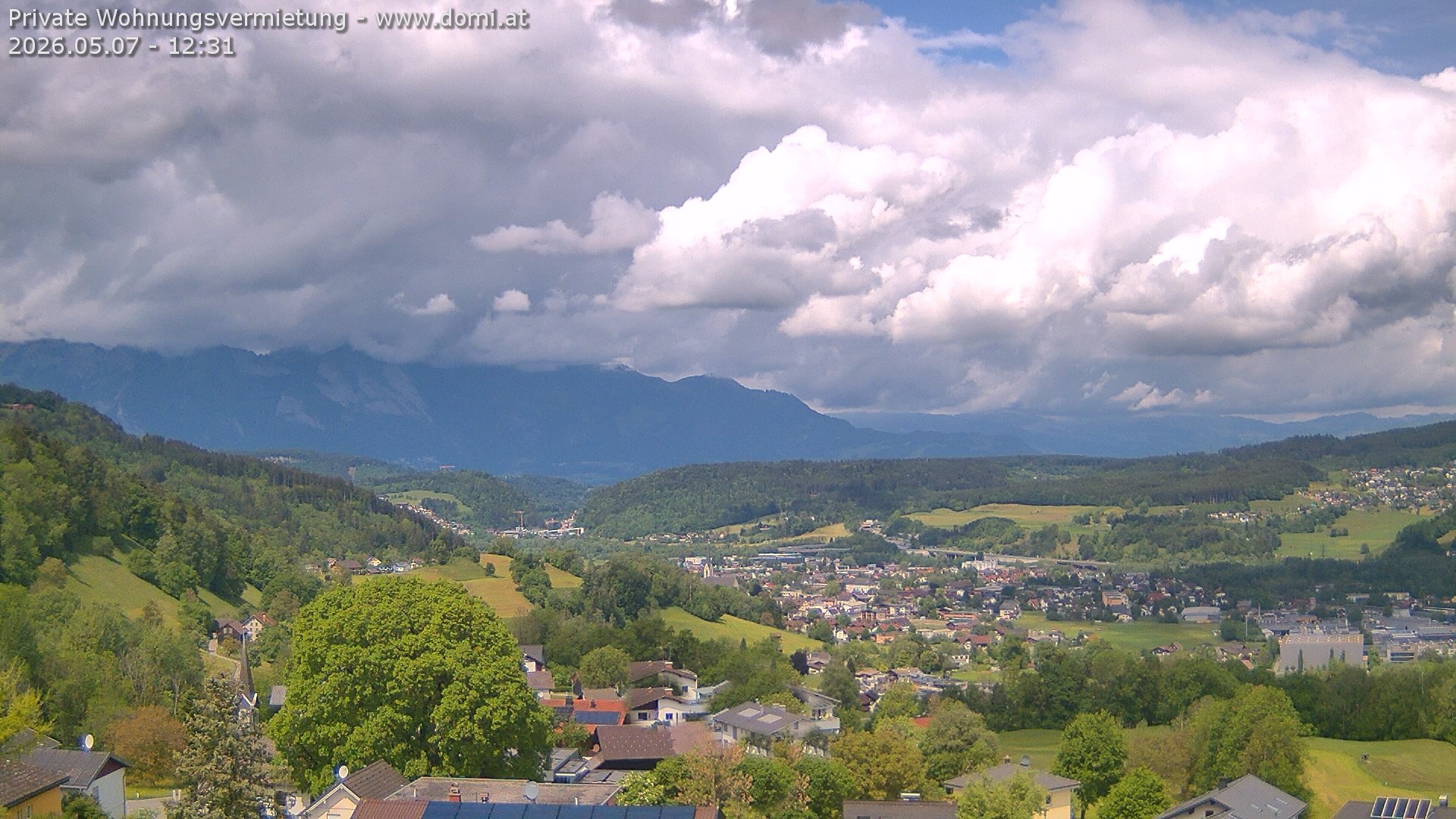 Archiv Foto Webcam Ausblick von Gampelün bei Frastanz
