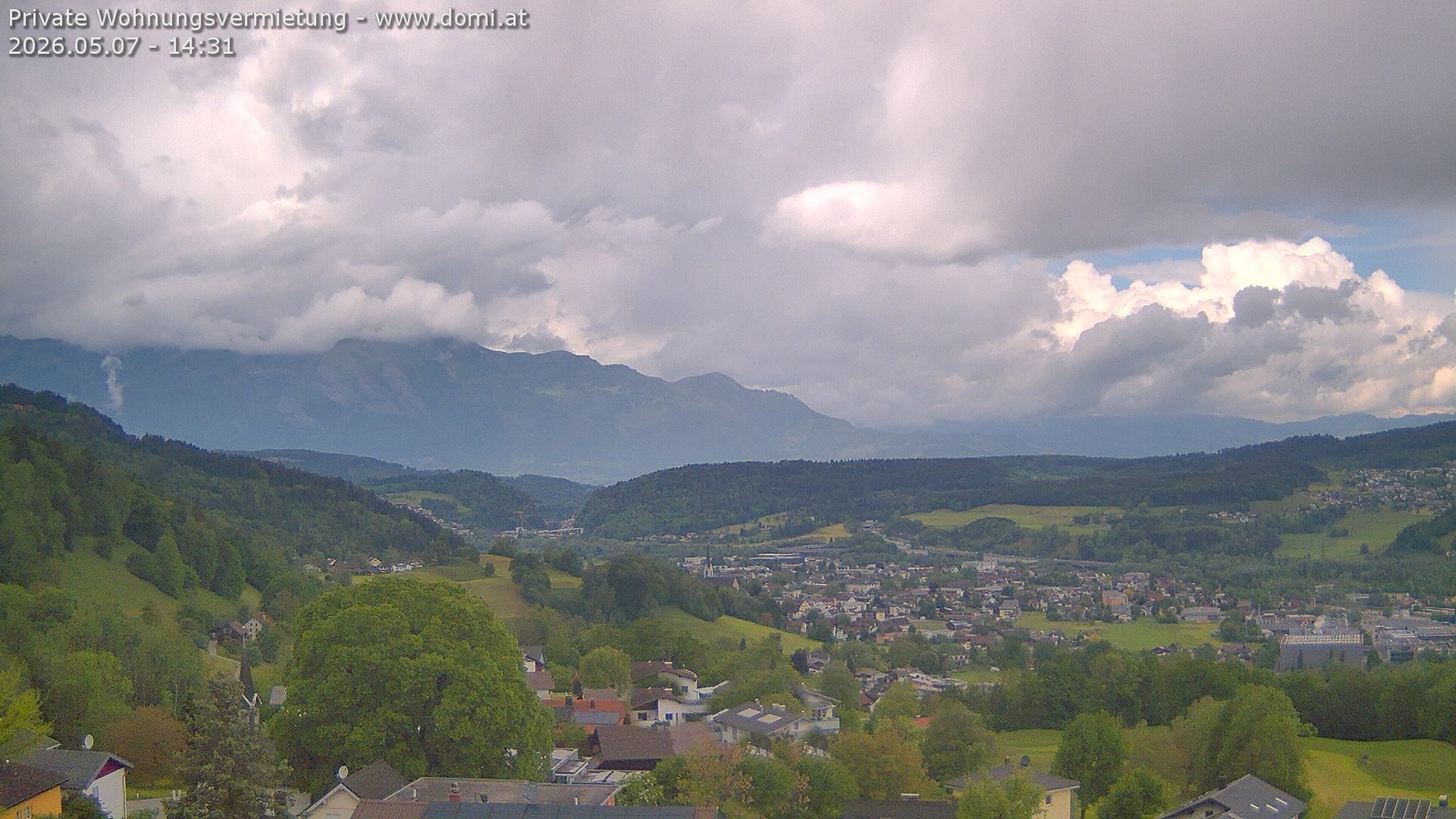 Archiv Foto Webcam Ausblick von Gampelün bei Frastanz