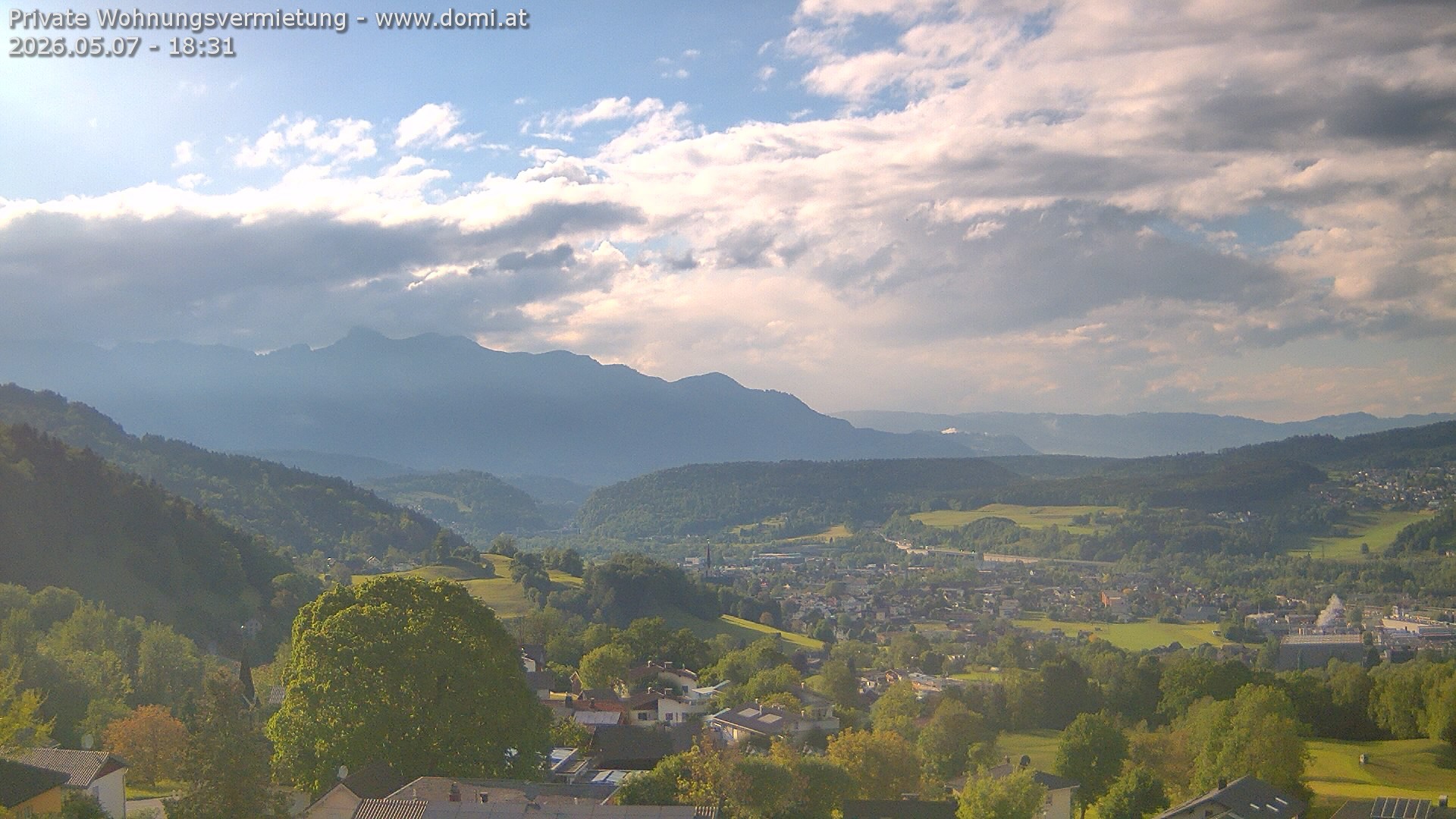 Archiv Foto Webcam Ausblick von Gampelün bei Frastanz
