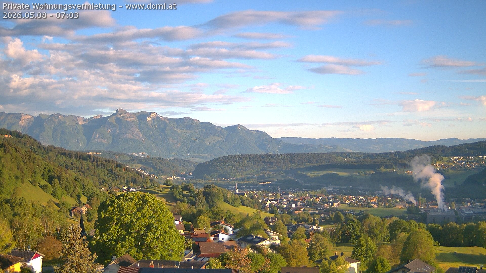 Archiv Foto Webcam Ausblick von Gampelün bei Frastanz