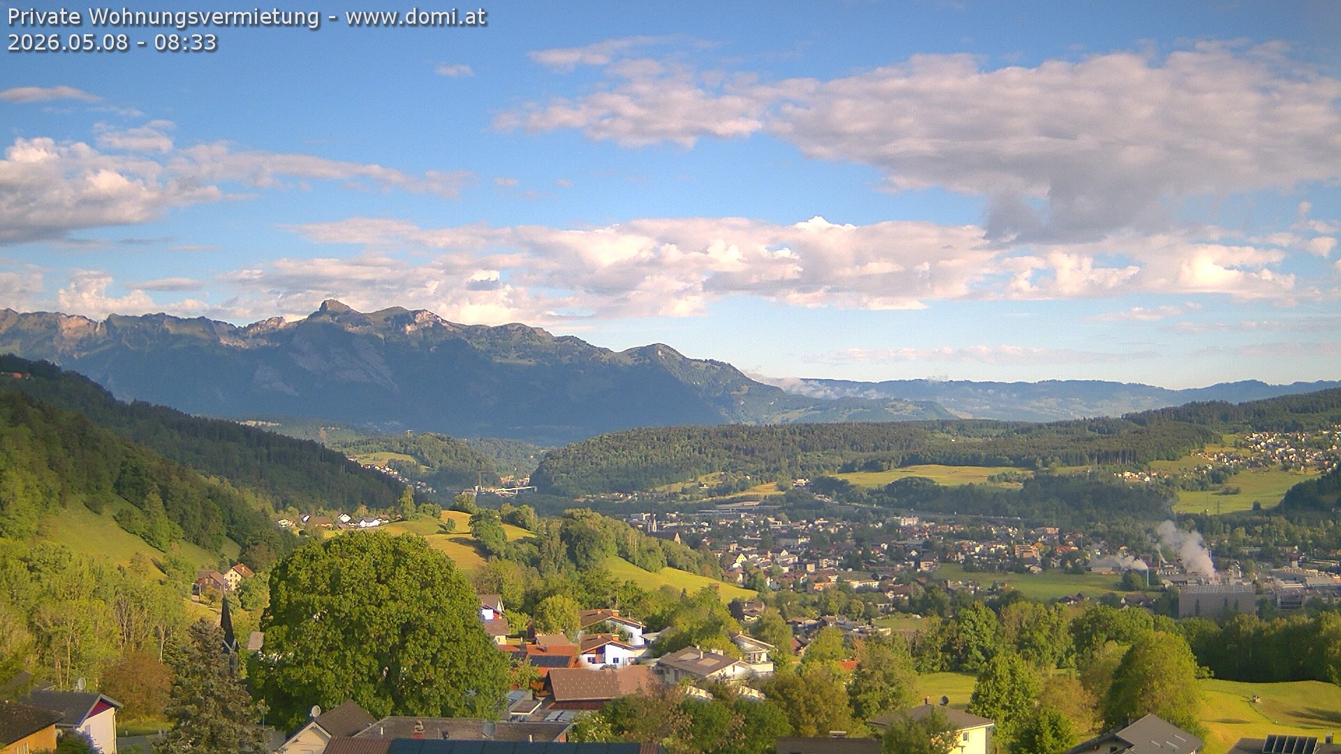Archiv Foto Webcam Ausblick von Gampelün bei Frastanz