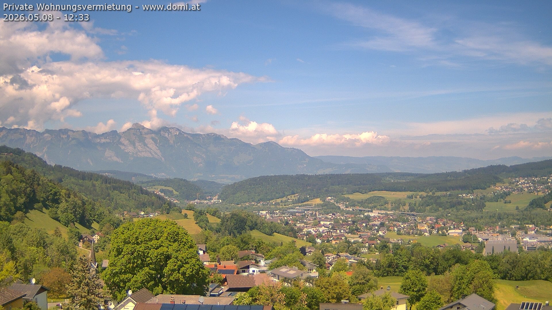 Archiv Foto Webcam Ausblick von Gampelün bei Frastanz