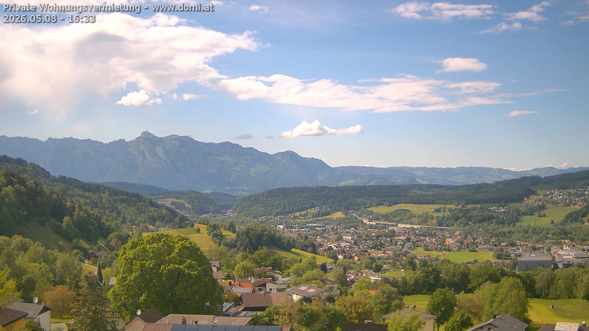 Archiv Foto Webcam Ausblick von Gampelün bei Frastanz
