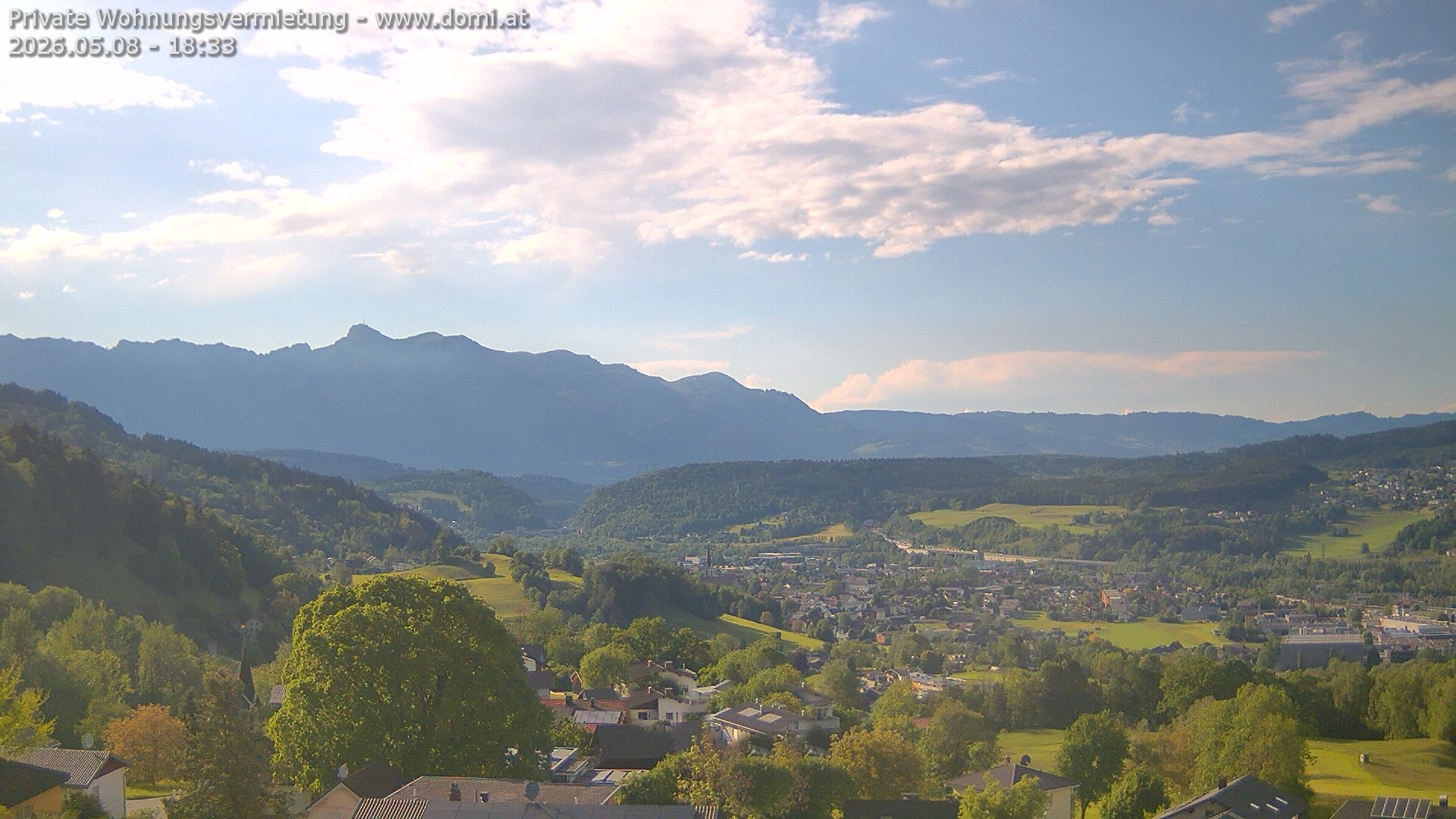 Archiv Foto Webcam Ausblick von Gampelün bei Frastanz