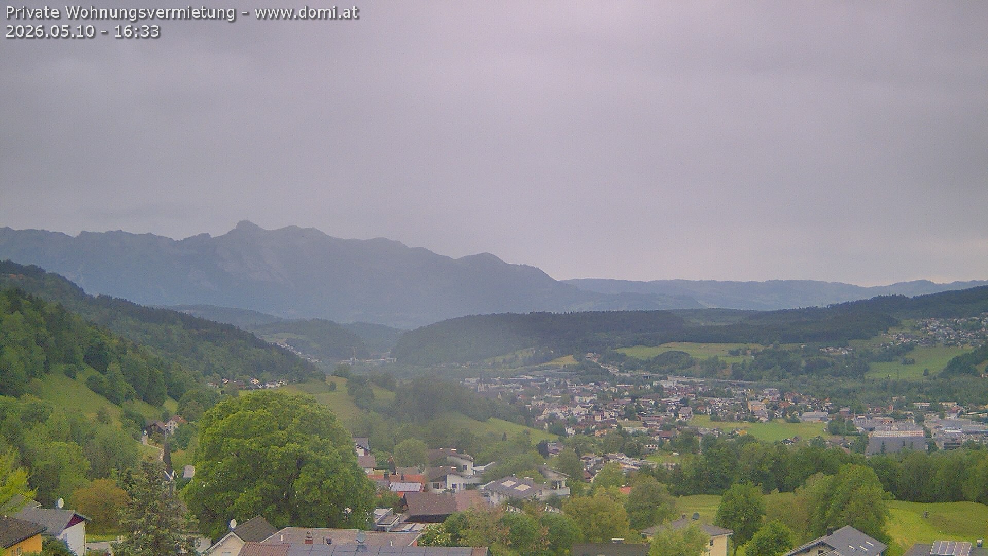 Archived image Webcam View from Gampelün in Frastanz