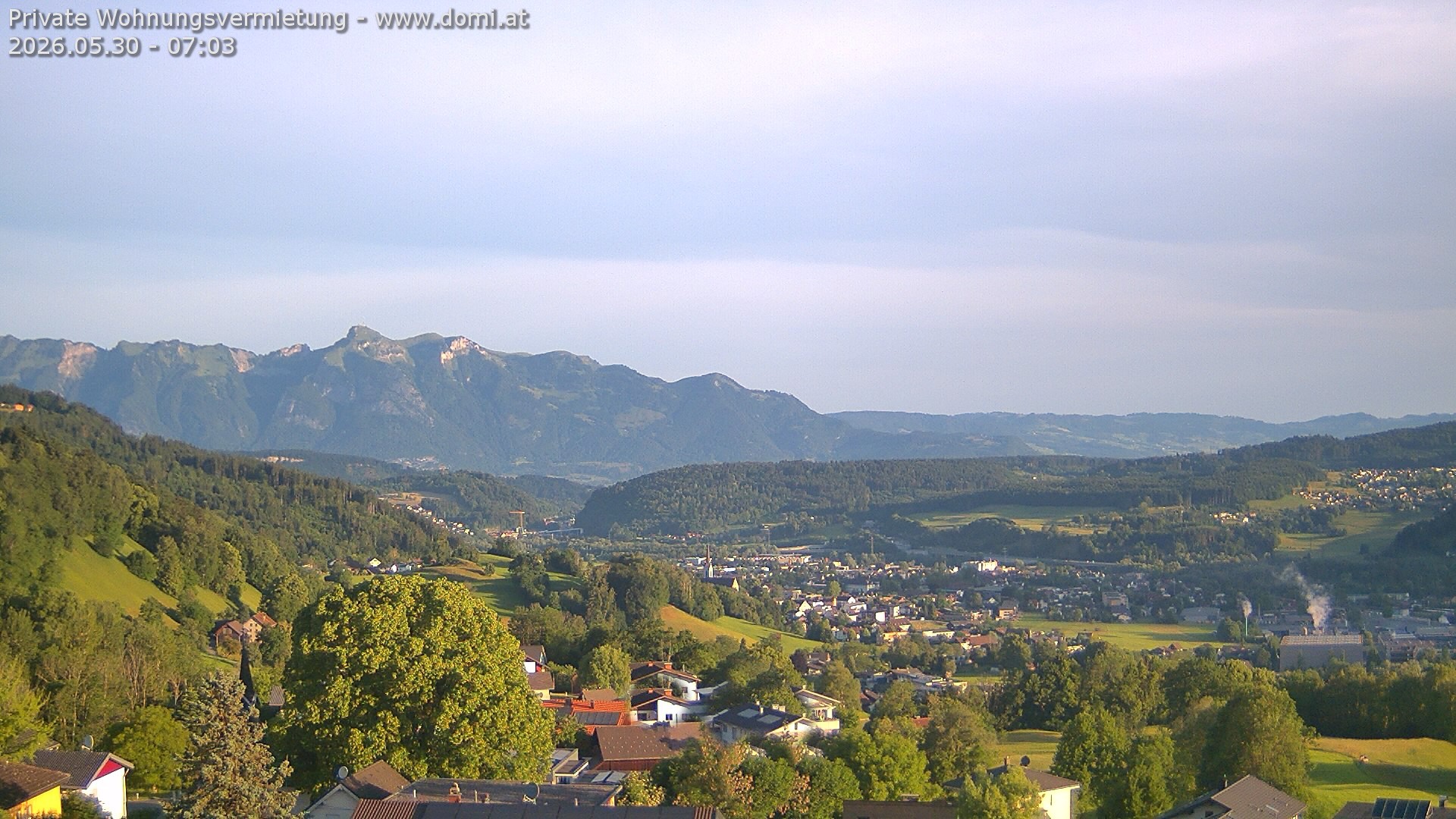 Archiv Foto Webcam Ausblick von Gampelün bei Frastanz