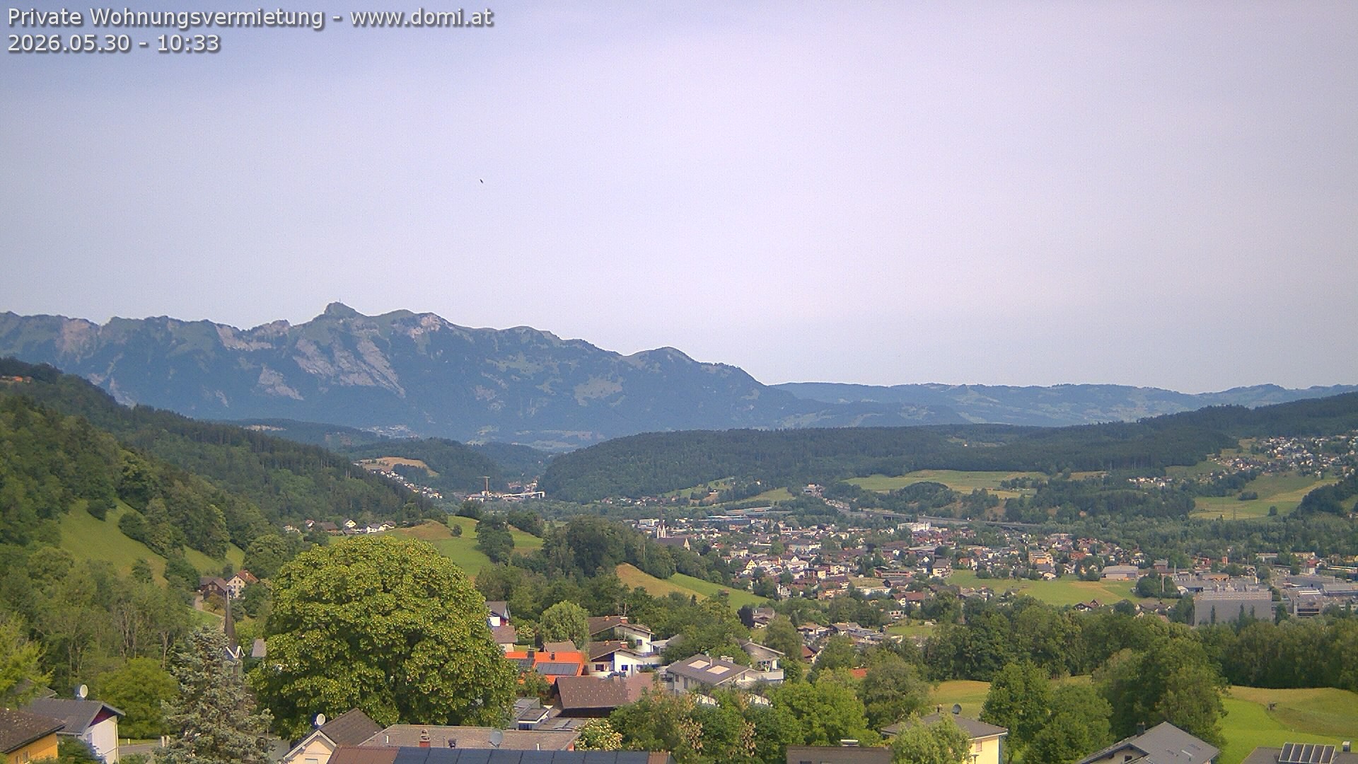 Archiv Foto Webcam Ausblick von Gampelün bei Frastanz