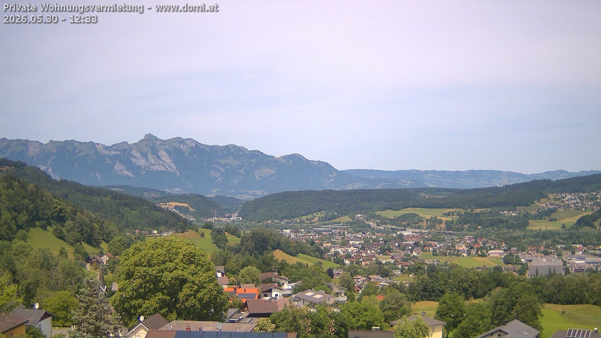 Archiv Foto Webcam Ausblick von Gampelün bei Frastanz