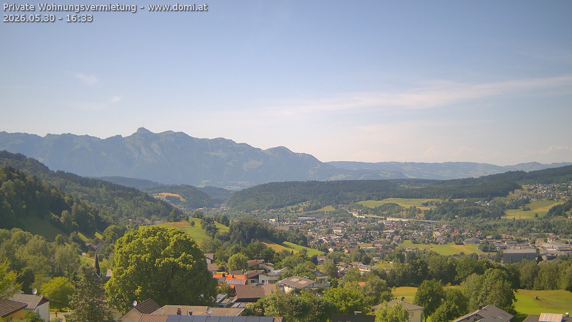 Archiv Foto Webcam Ausblick von Gampelün bei Frastanz