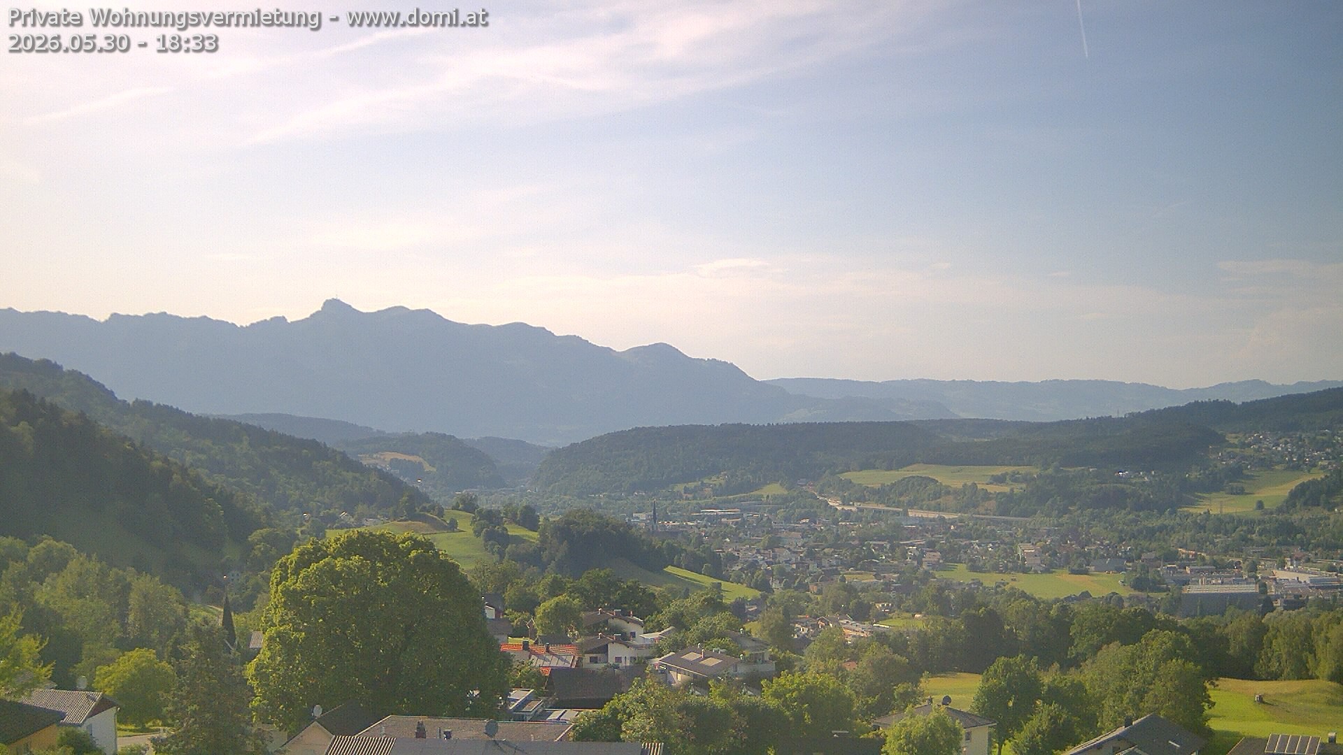 Archiv Foto Webcam Ausblick von Gampelün bei Frastanz