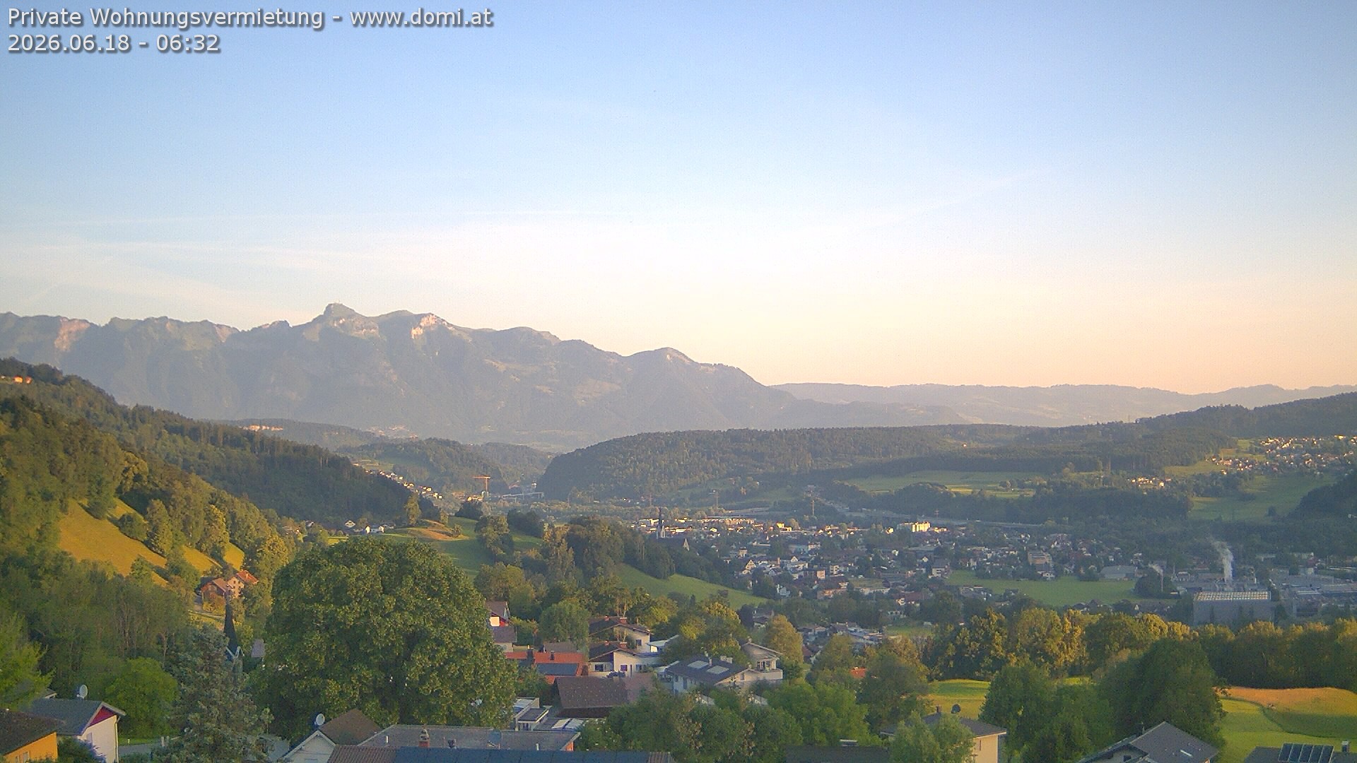 Archiv Foto Webcam Ausblick von Gampelün bei Frastanz