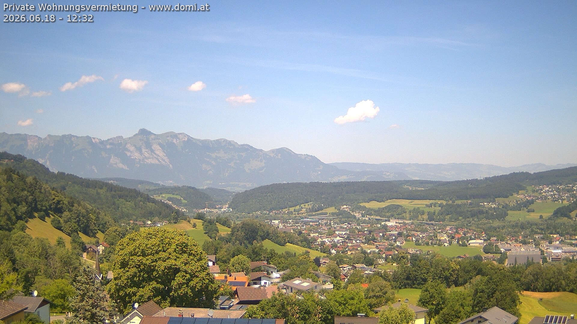 Archiv Foto Webcam Ausblick von Gampelün bei Frastanz