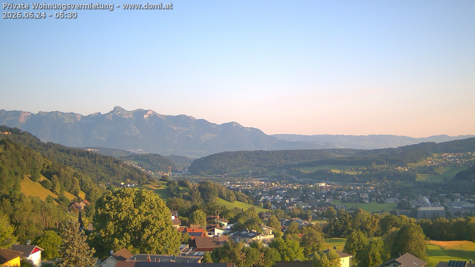 Archiv Foto Webcam Ausblick von Gampelün bei Frastanz