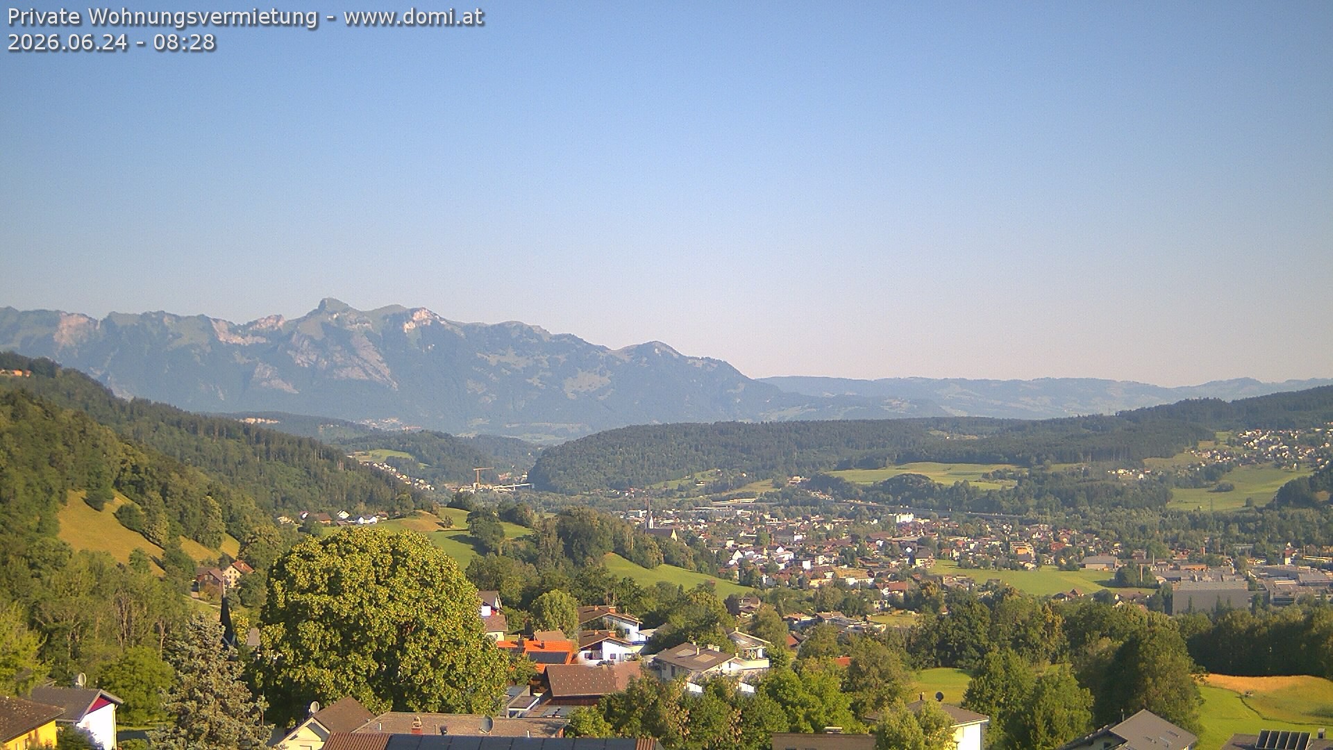 Archiv Foto Webcam Ausblick von Gampelün bei Frastanz