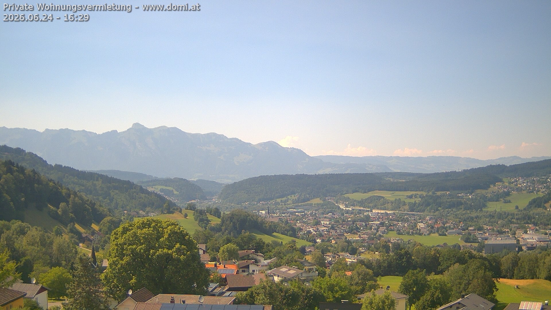 Archiv Foto Webcam Ausblick von Gampelün bei Frastanz