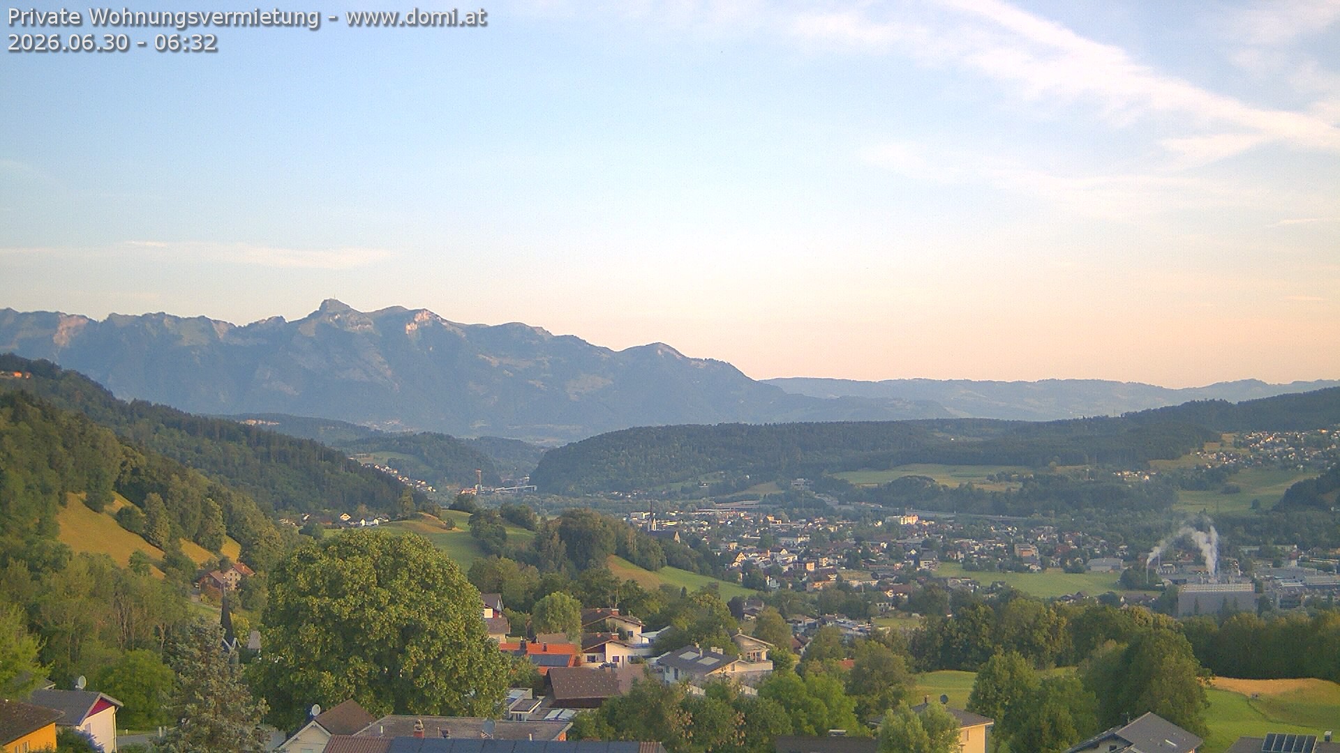Archiv Foto Webcam Ausblick von Gampelün bei Frastanz