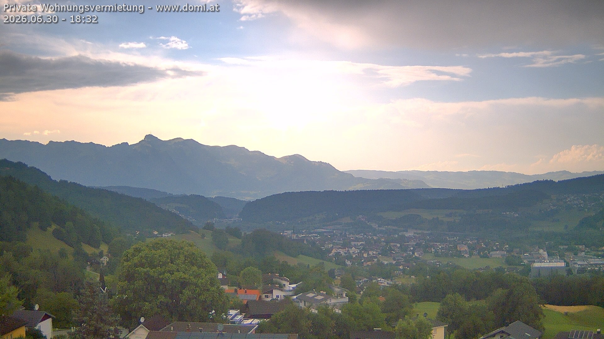 Archiv Foto Webcam Ausblick von Gampelün bei Frastanz