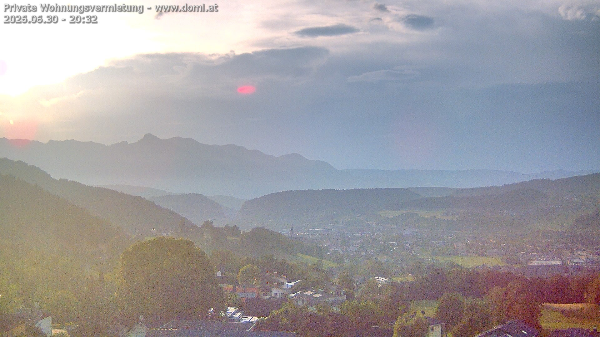 Archived image Webcam View from Gampelün in Frastanz