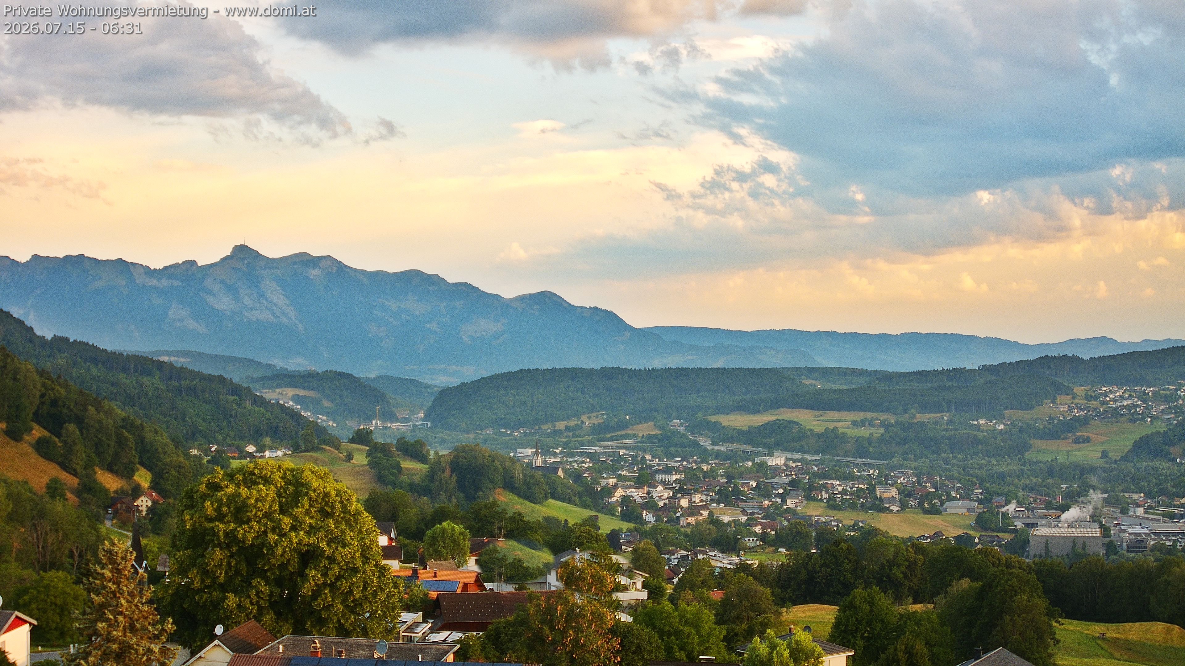 Archiv Foto Webcam Ausblick von Gampelün bei Frastanz