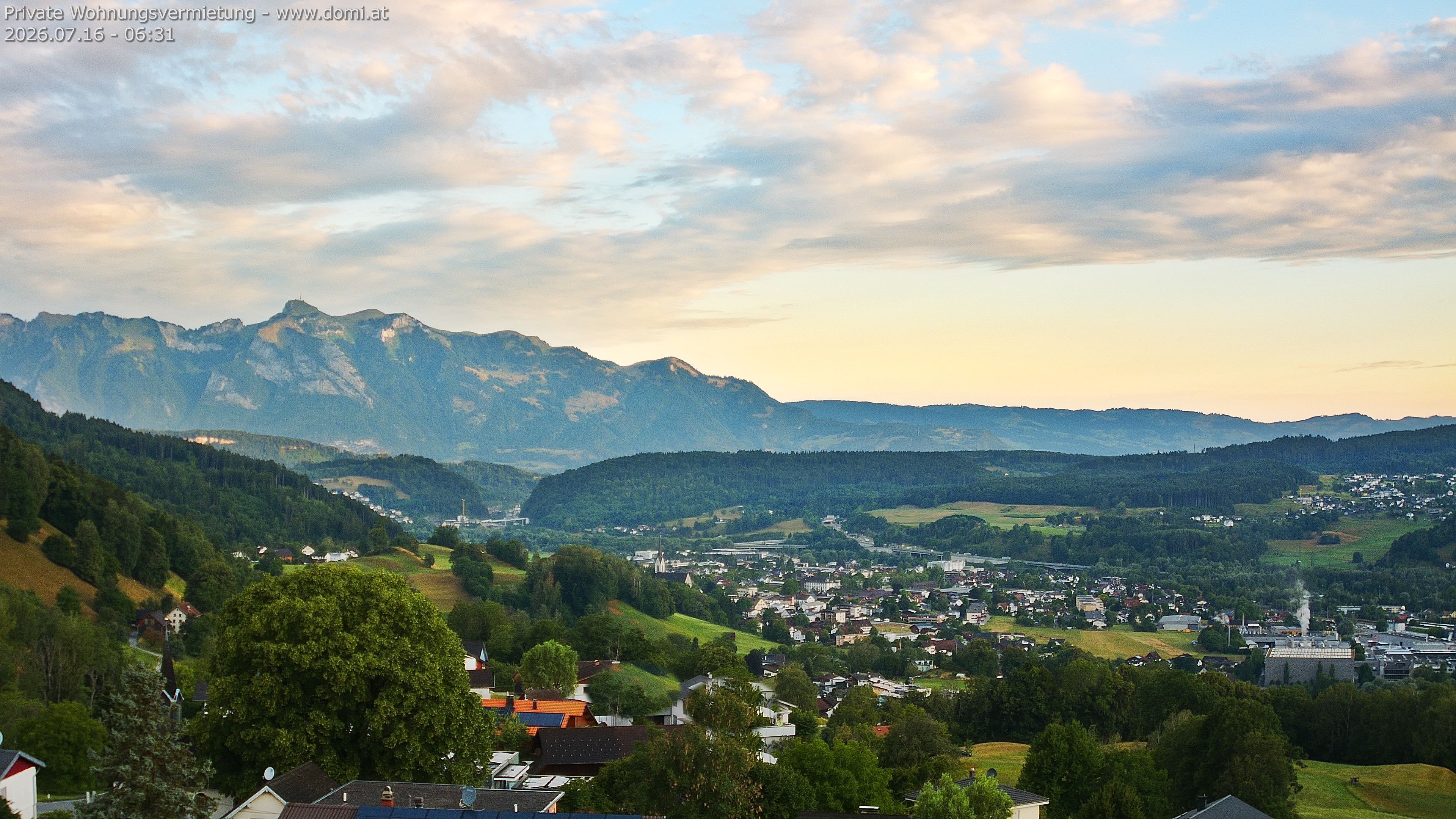 Archiv Foto Webcam Ausblick von Gampelün bei Frastanz