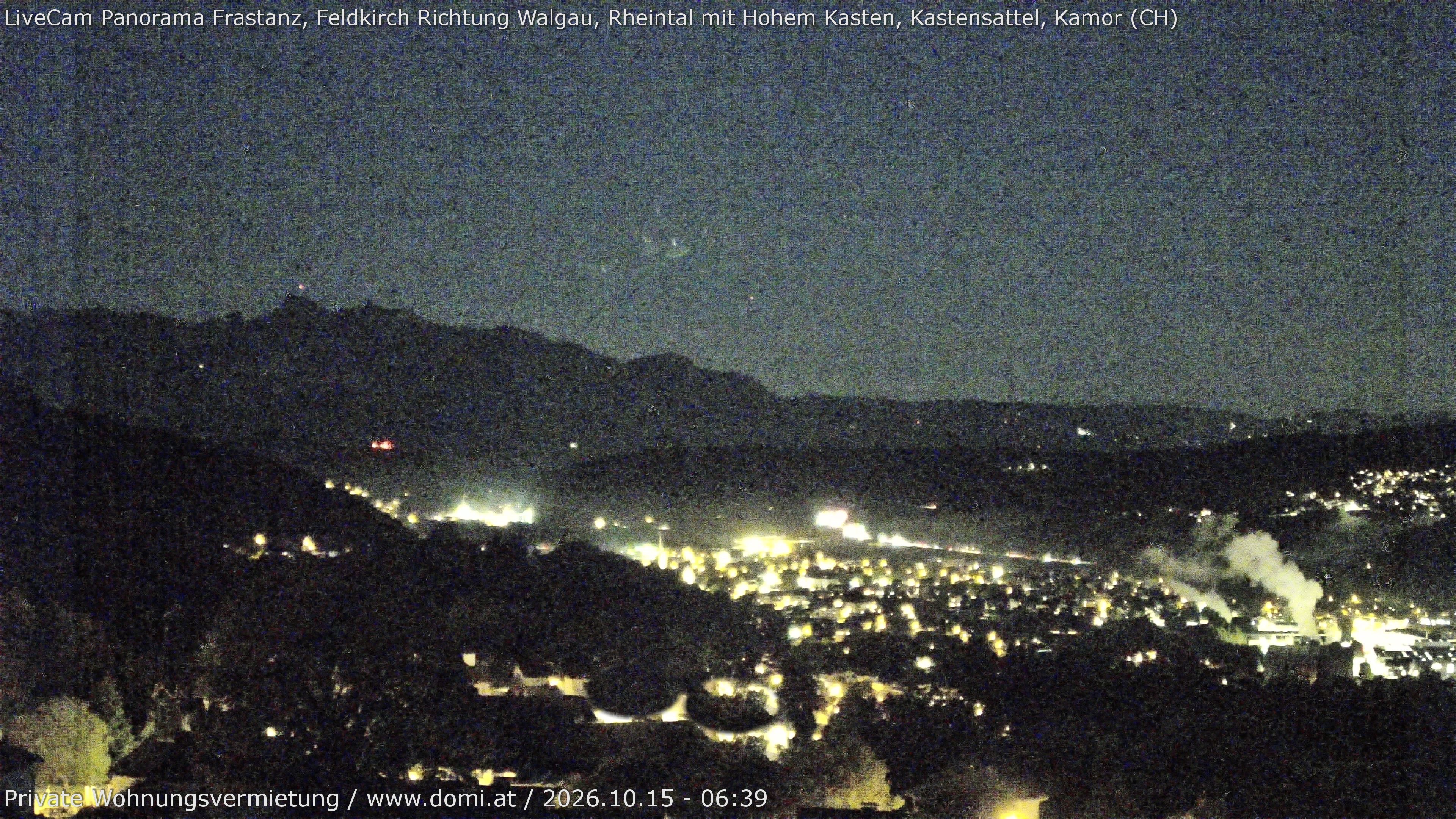 Archiv Foto Webcam Ausblick von Gampelün bei Frastanz