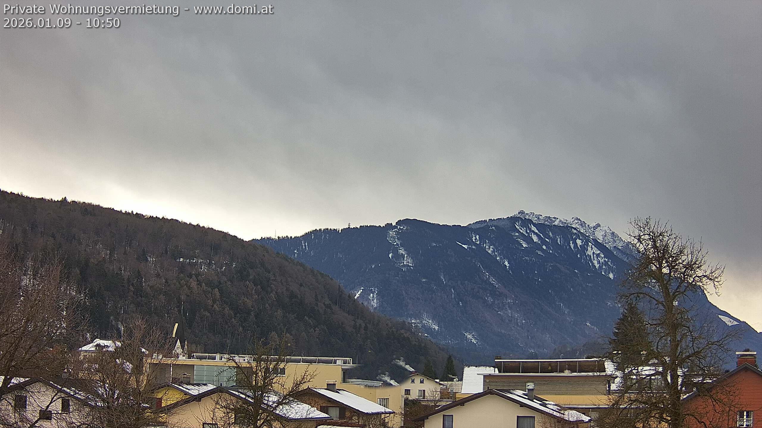 Archiv Foto Webcam Blick über Gisingen bei Feldkirch