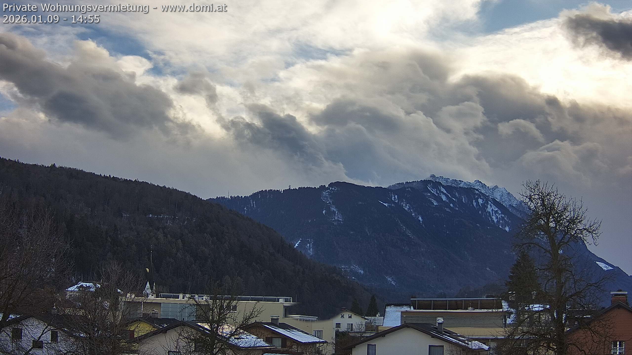 Archiv Foto Webcam Blick über Gisingen bei Feldkirch