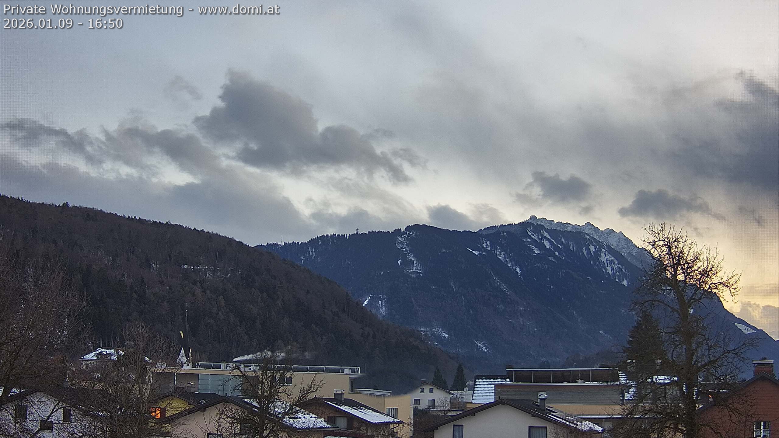 Archiv Foto Webcam Blick über Gisingen bei Feldkirch
