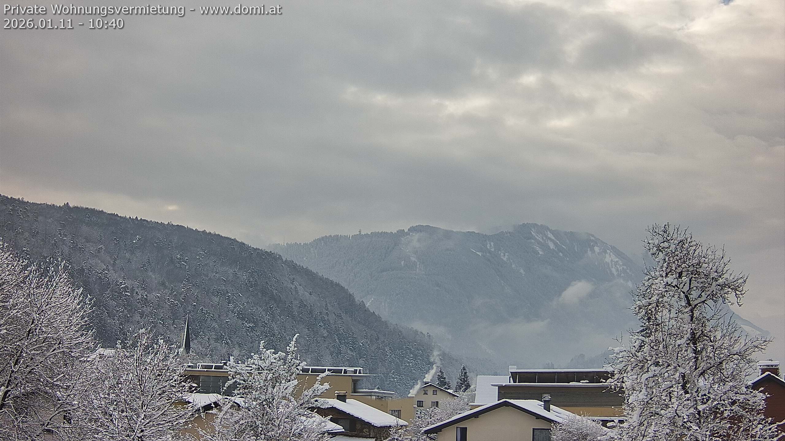 Archived image Webcam View over Gisingen in Feldkirch