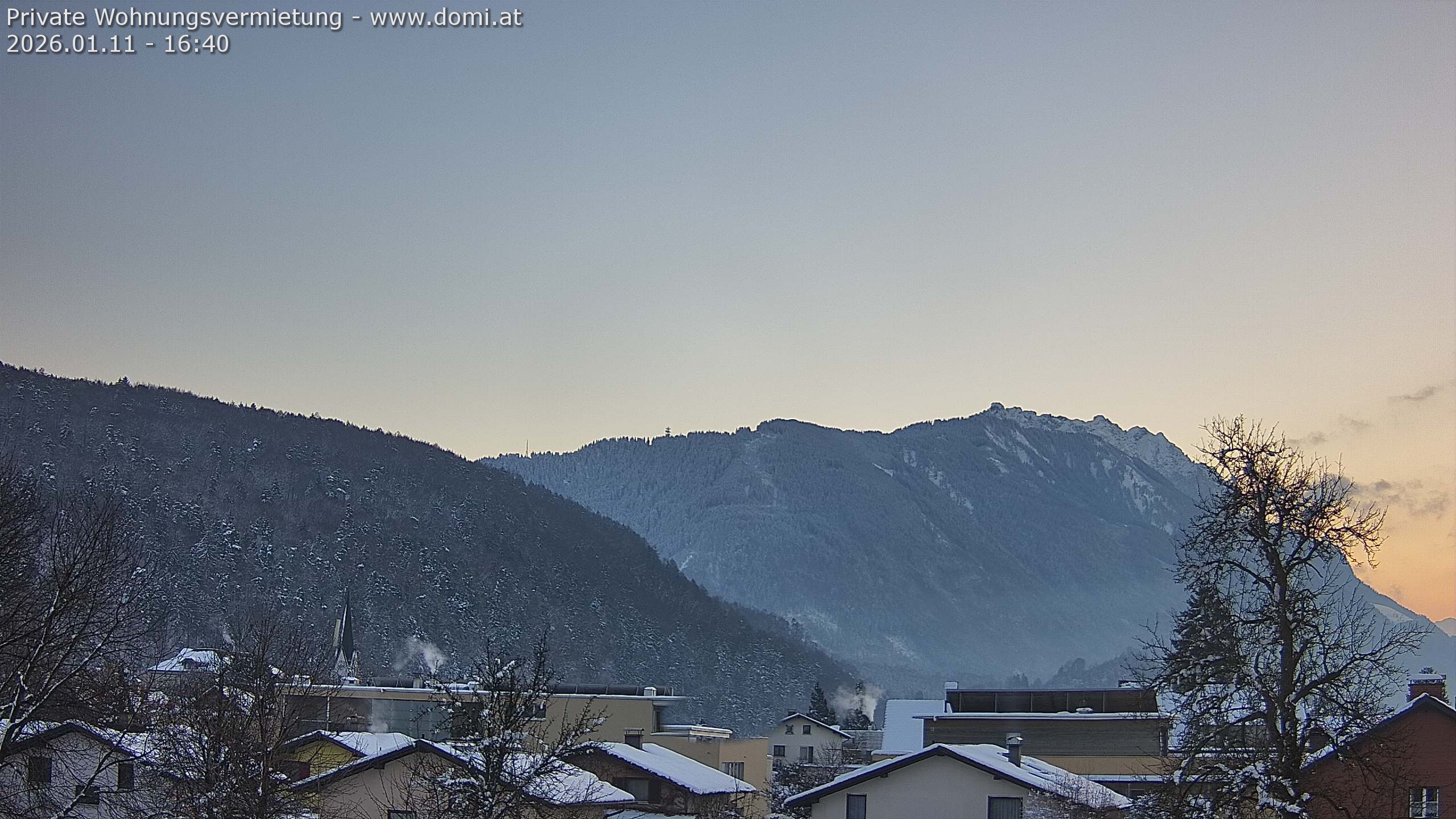 Archived image Webcam View over Gisingen in Feldkirch