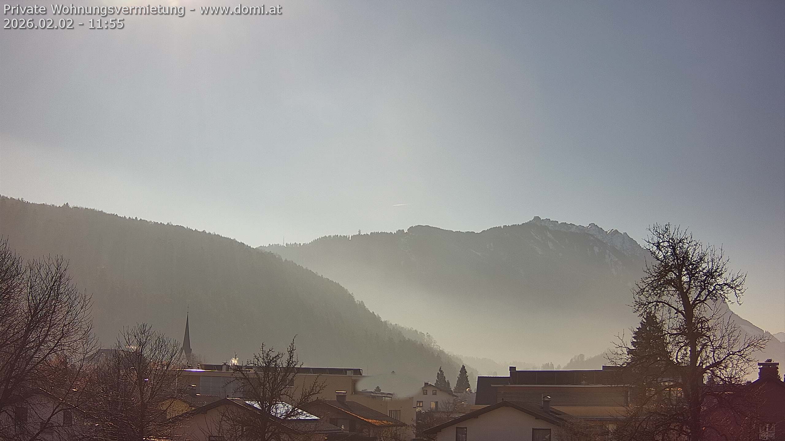 Archiv Foto Webcam Blick über Gisingen bei Feldkirch