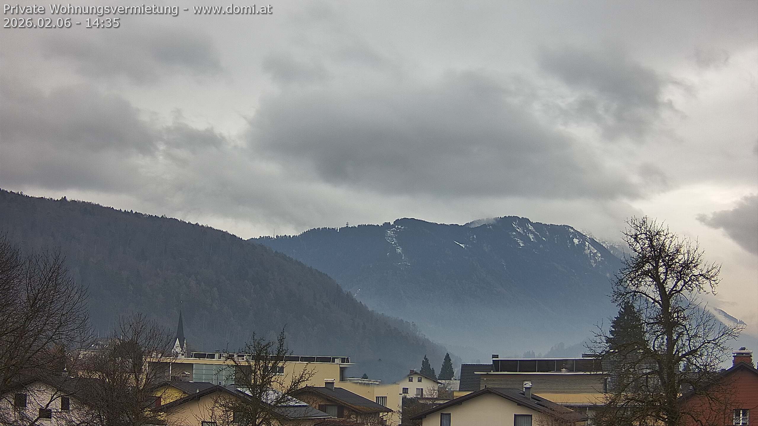 Archiv Foto Webcam Blick über Gisingen bei Feldkirch